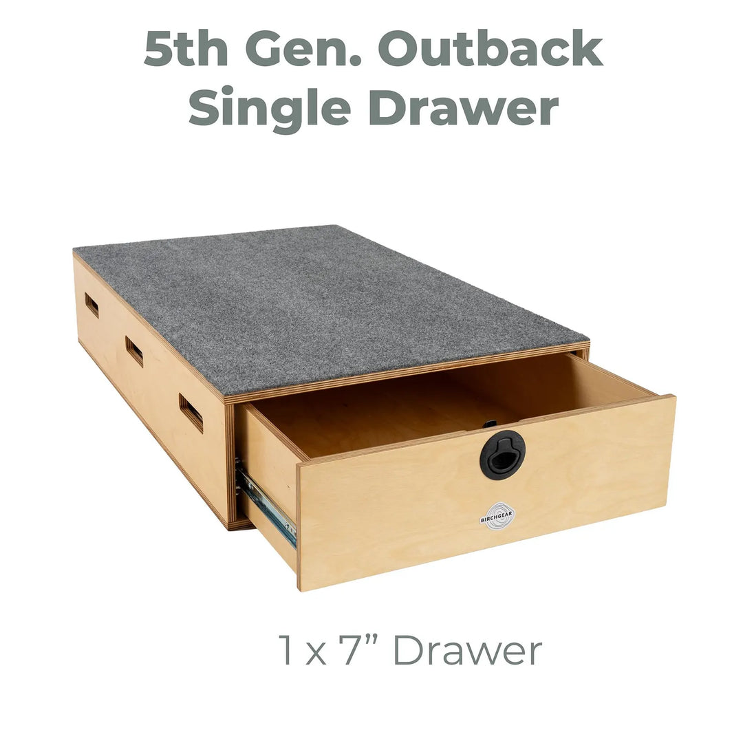 Subaru 5th Generation Outback Camping System ('14-'19) | Camping Drawers, Add-on bed, Full-kit, Single-Bed Kit