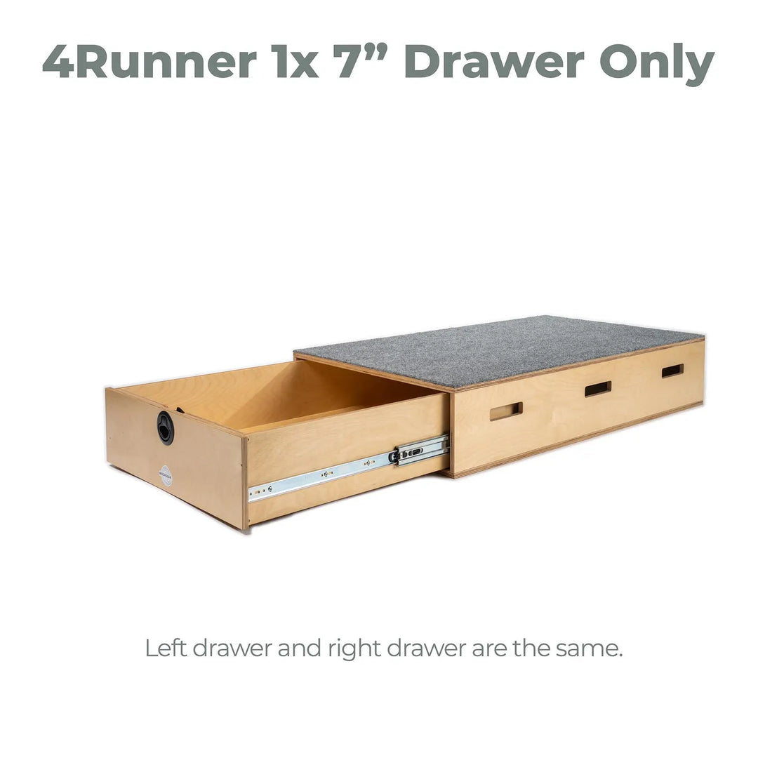 4Runner Camping System | Camping Drawers, Add-on bed, Full-kit, Single-Bed Kit
