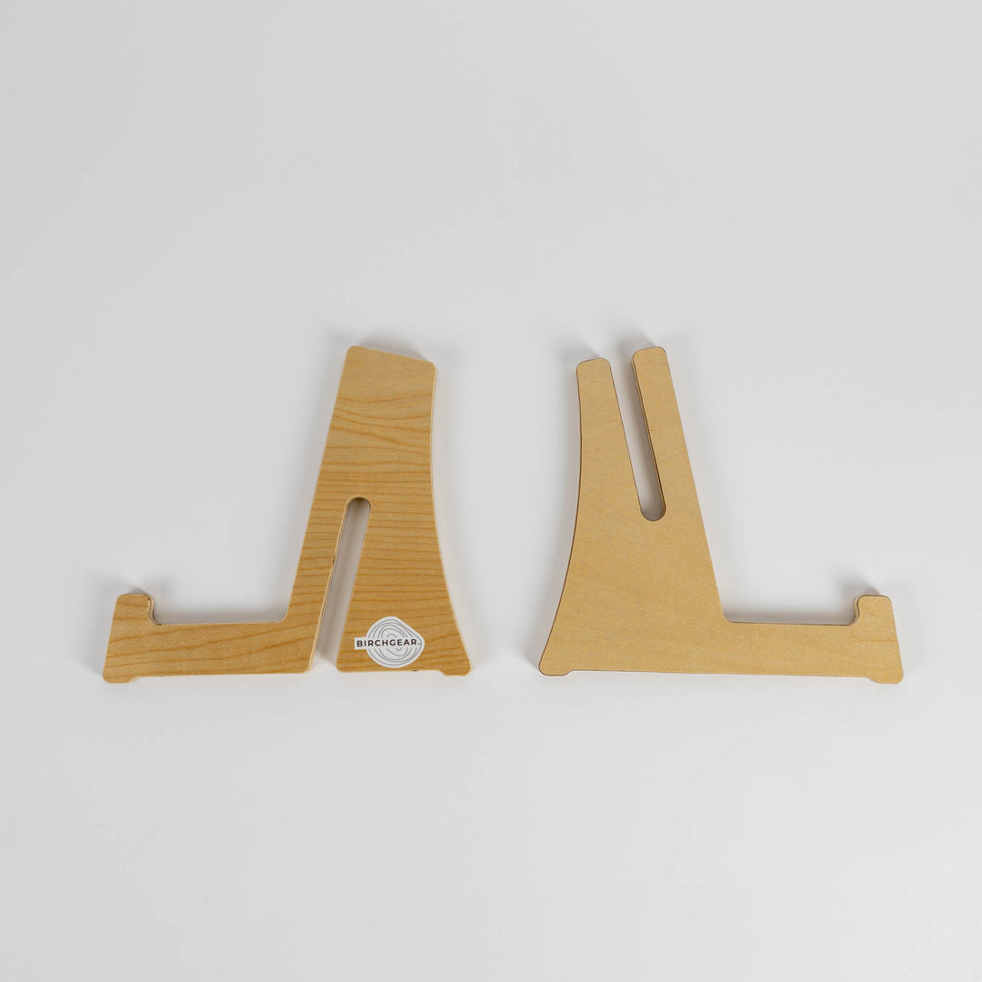 Book stand, iPad stand, small easel. Crafted from premium Birch plywood. Sign holder. POS display.