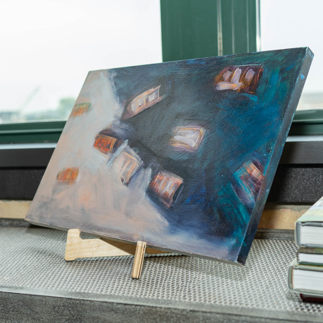 Book stand, iPad stand, small easel. Crafted from premium Birch plywood. Sign holder. POS display.