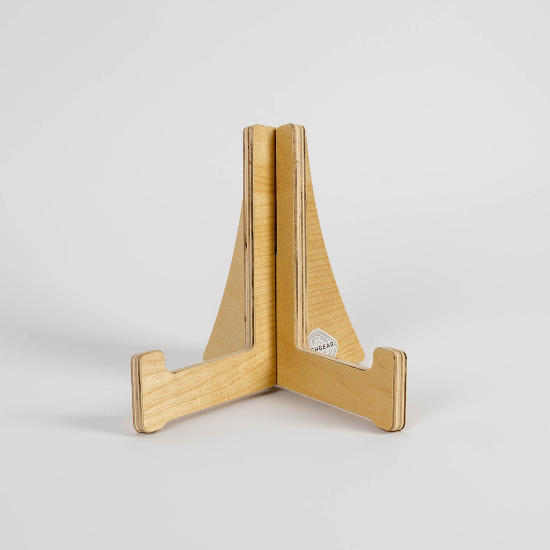 Book stand, iPad stand, small easel. Crafted from premium Birch plywood. Sign holder. POS display.