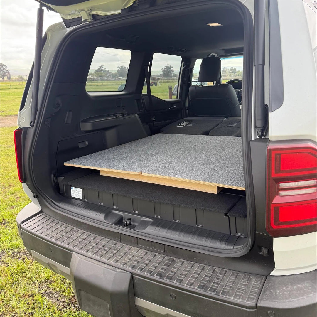 Double Bed Platform for Lancruiser | Fits new Toyota Landcruiser | Car Camping stand-alone solution for Overlanding and Road Trips