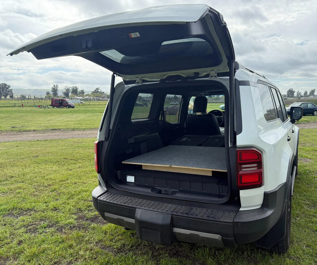 Double Bed Platform for Lancruiser | Fits new Toyota Landcruiser | Car Camping stand-alone solution for Overlanding and Road Trips