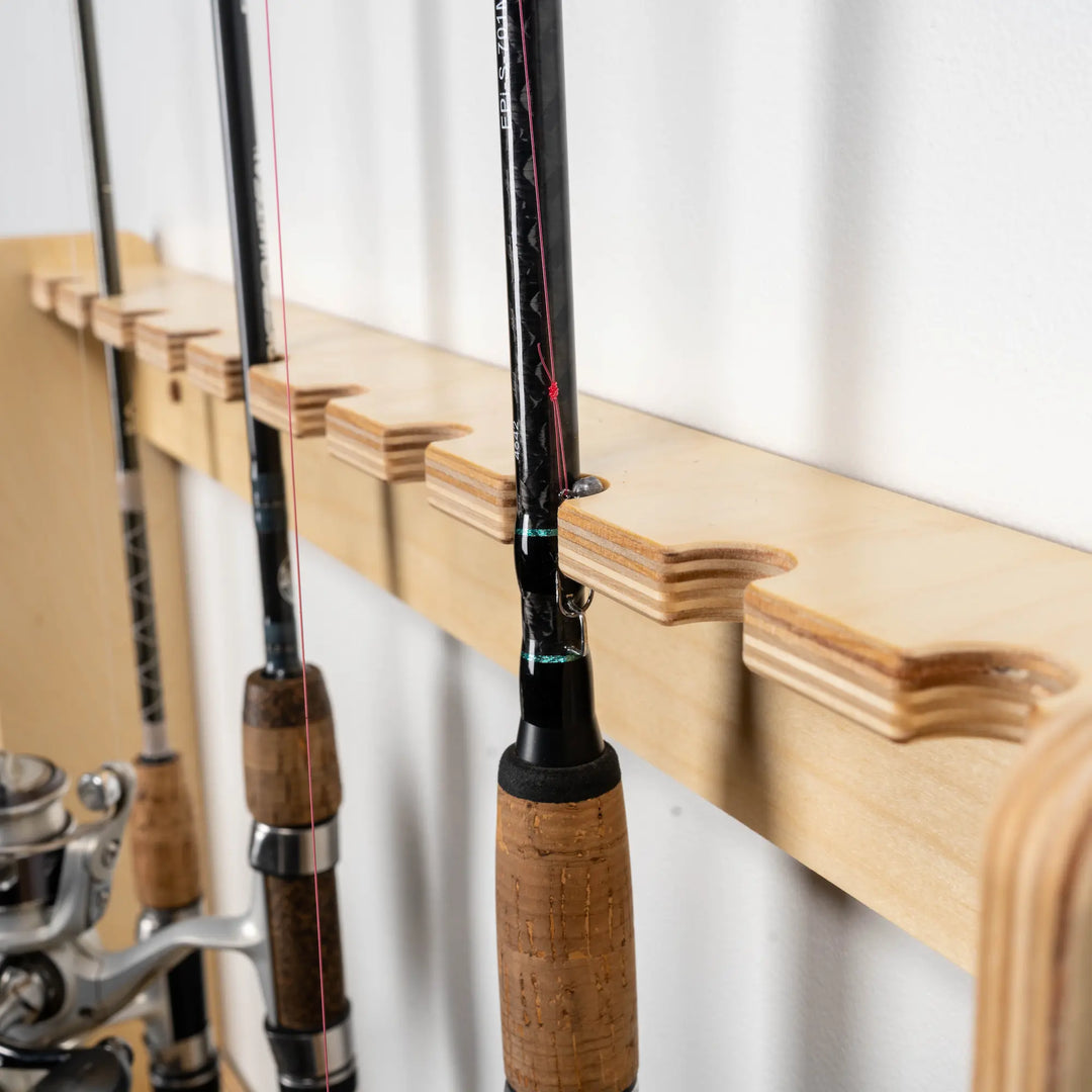 buck shoals fishing rod holders Fishing Rod Rack – BirchGear
